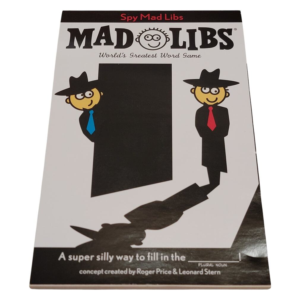 Spy Mad Libs 2012 Worlds Greatest Word Game Funny Kids Children Loot Crate Kids‎